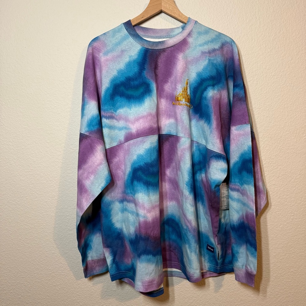 NEW Walt Disney World Mickey & Minnie Anniversary Tie Dye Tee Shirt XL #90A - Picture 5 of 10